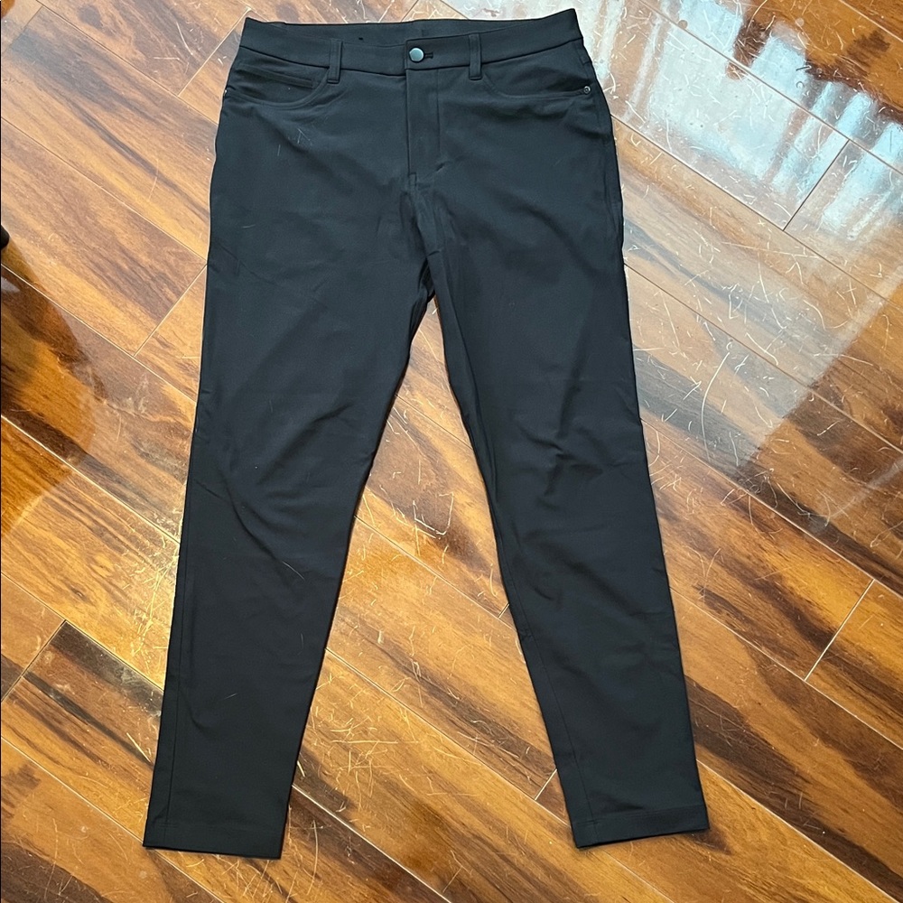 lululemon athletica Black ABC Slim Pant